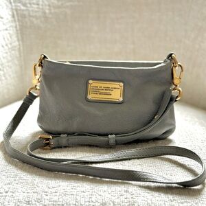 Marc by Marc Jacob’s Leather Crossbody, Grey